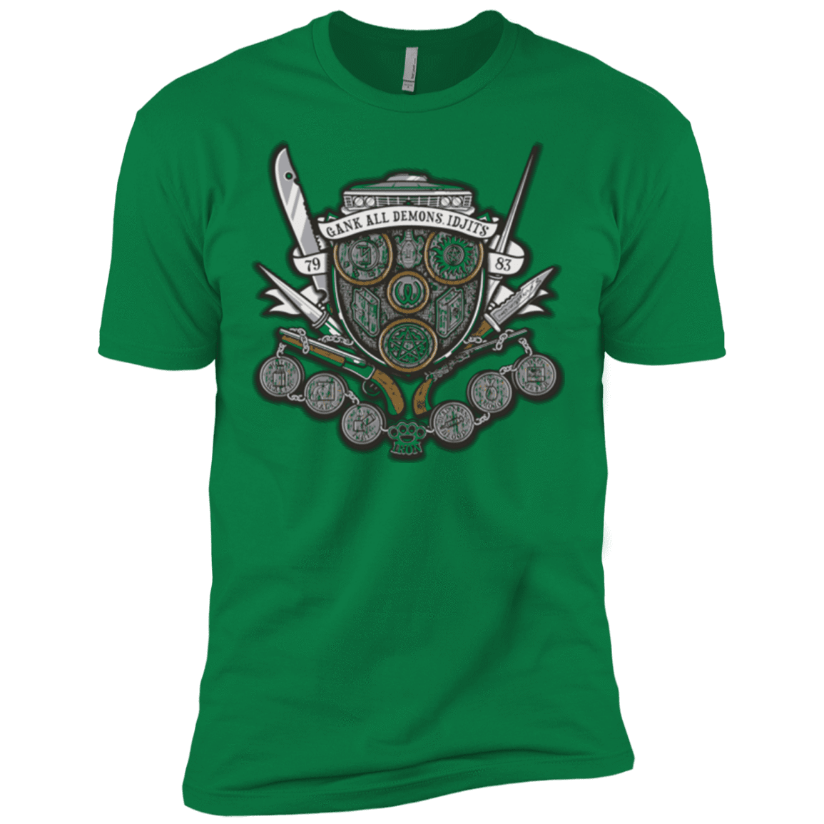 T-Shirts Kelly Green / X-Small Winchester's Crest Men's Premium T-Shirt