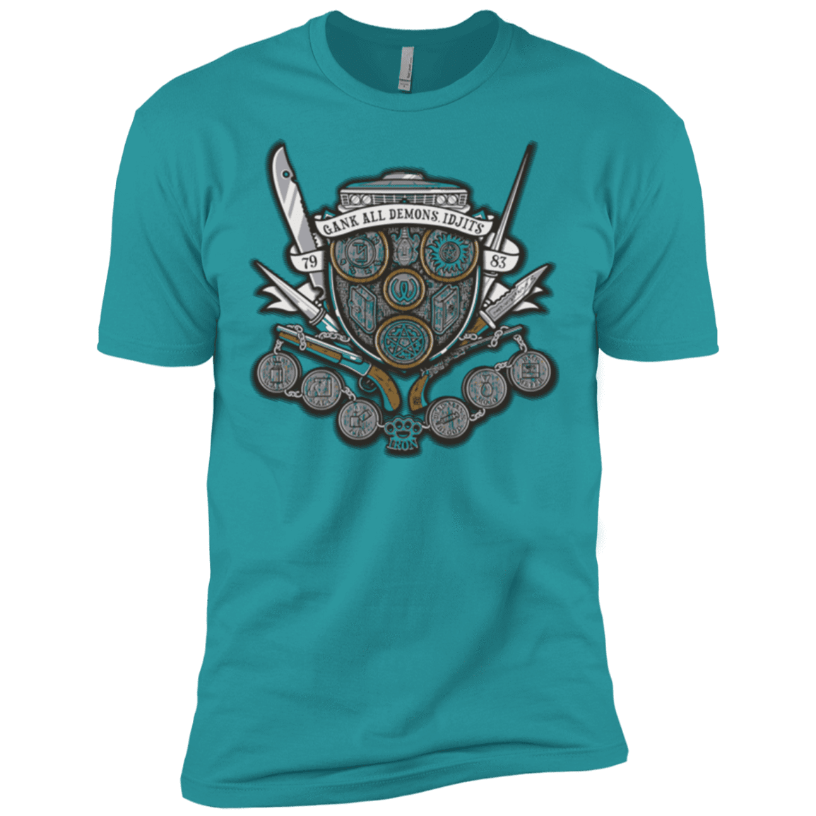 T-Shirts Tahiti Blue / X-Small Winchester's Crest Men's Premium T-Shirt