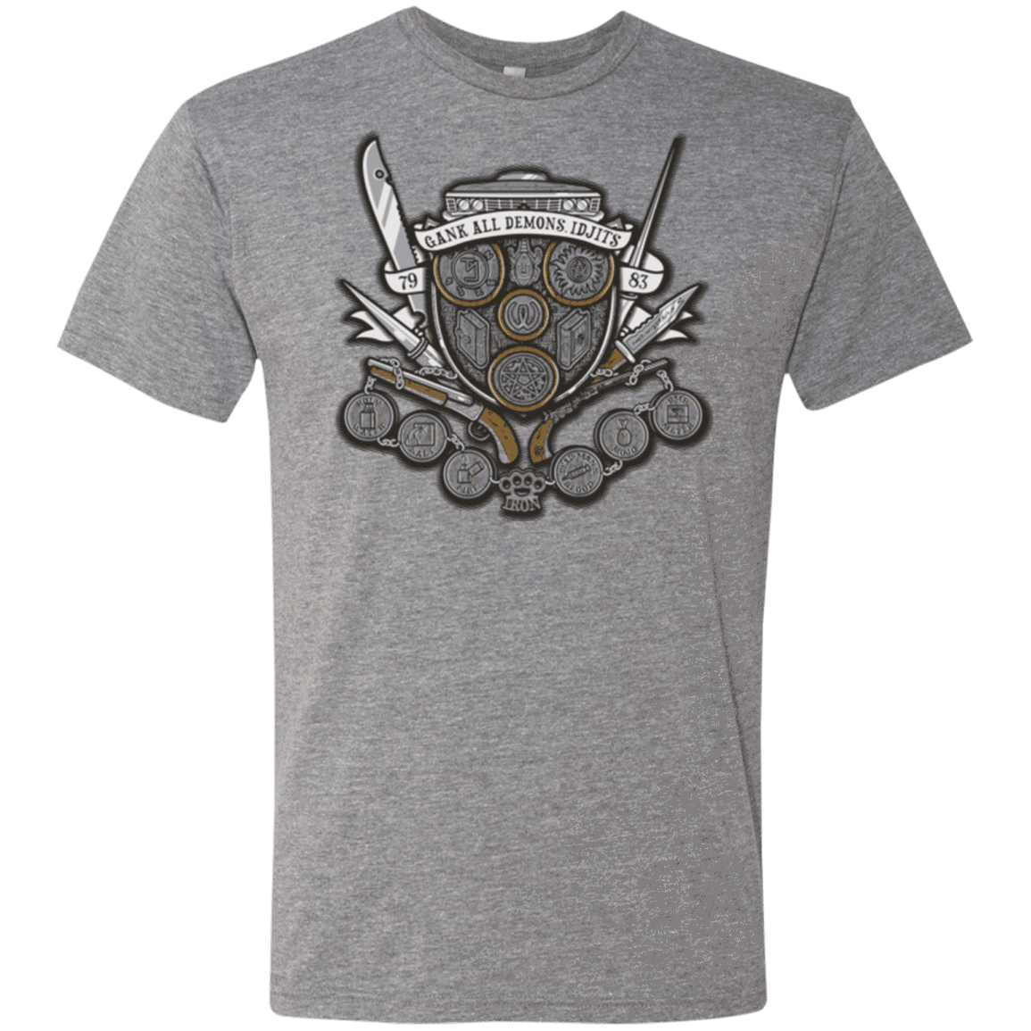 T-Shirts Premium Heather / Small Winchester's Crest Men's Triblend T-Shirt