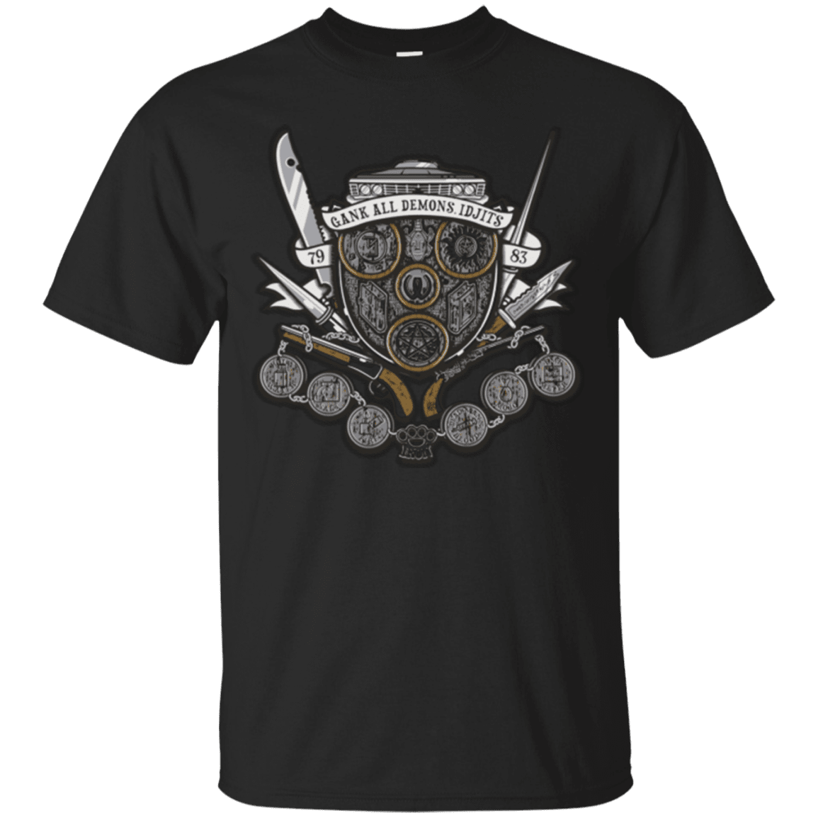 T-Shirts Black / Small Winchester's Crest T-Shirt
