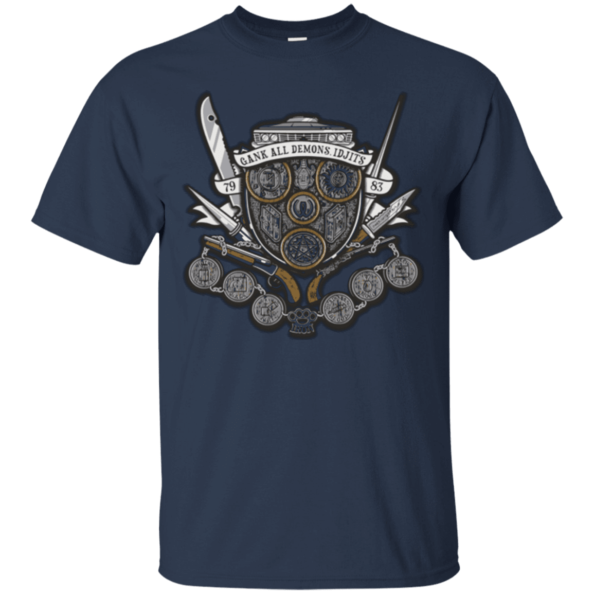 T-Shirts Navy / Small Winchester's Crest T-Shirt