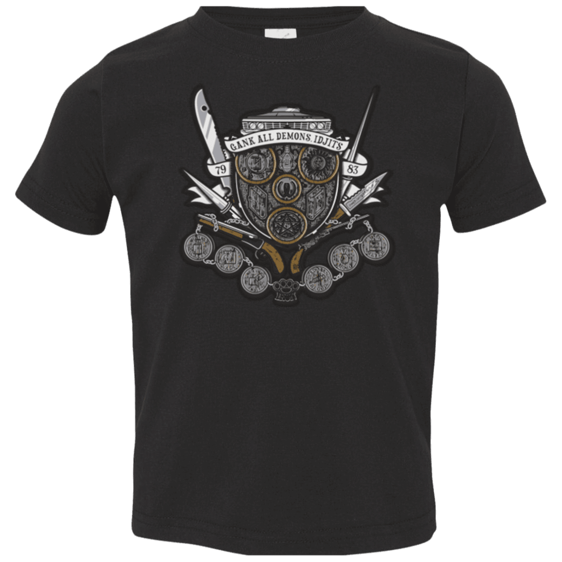 T-Shirts Black / 2T Winchester's Crest Toddler Premium T-Shirt