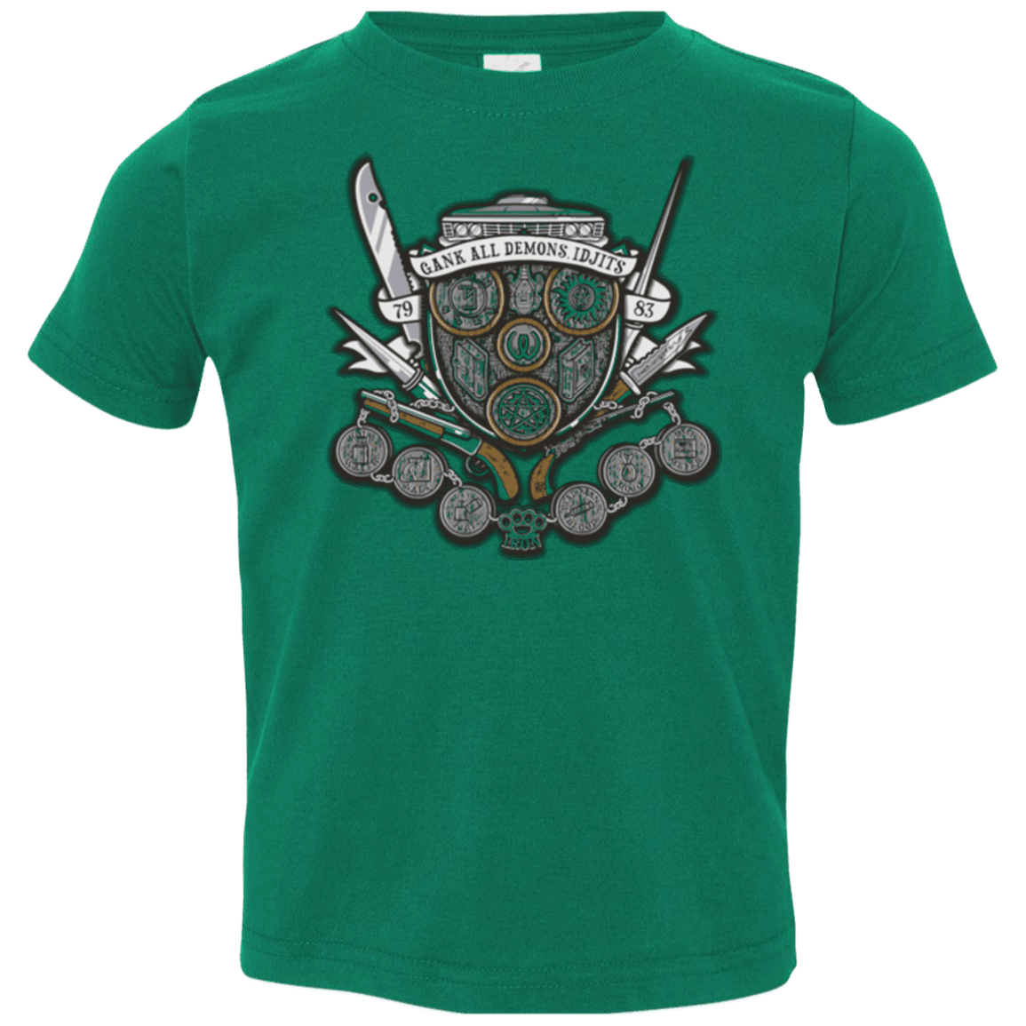 T-Shirts Kelly / 2T Winchester's Crest Toddler Premium T-Shirt