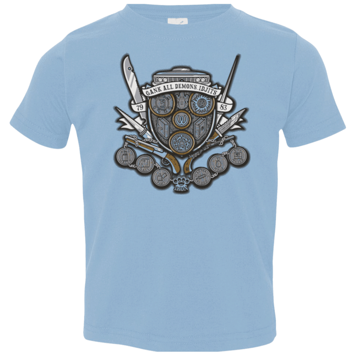 T-Shirts Light Blue / 2T Winchester's Crest Toddler Premium T-Shirt
