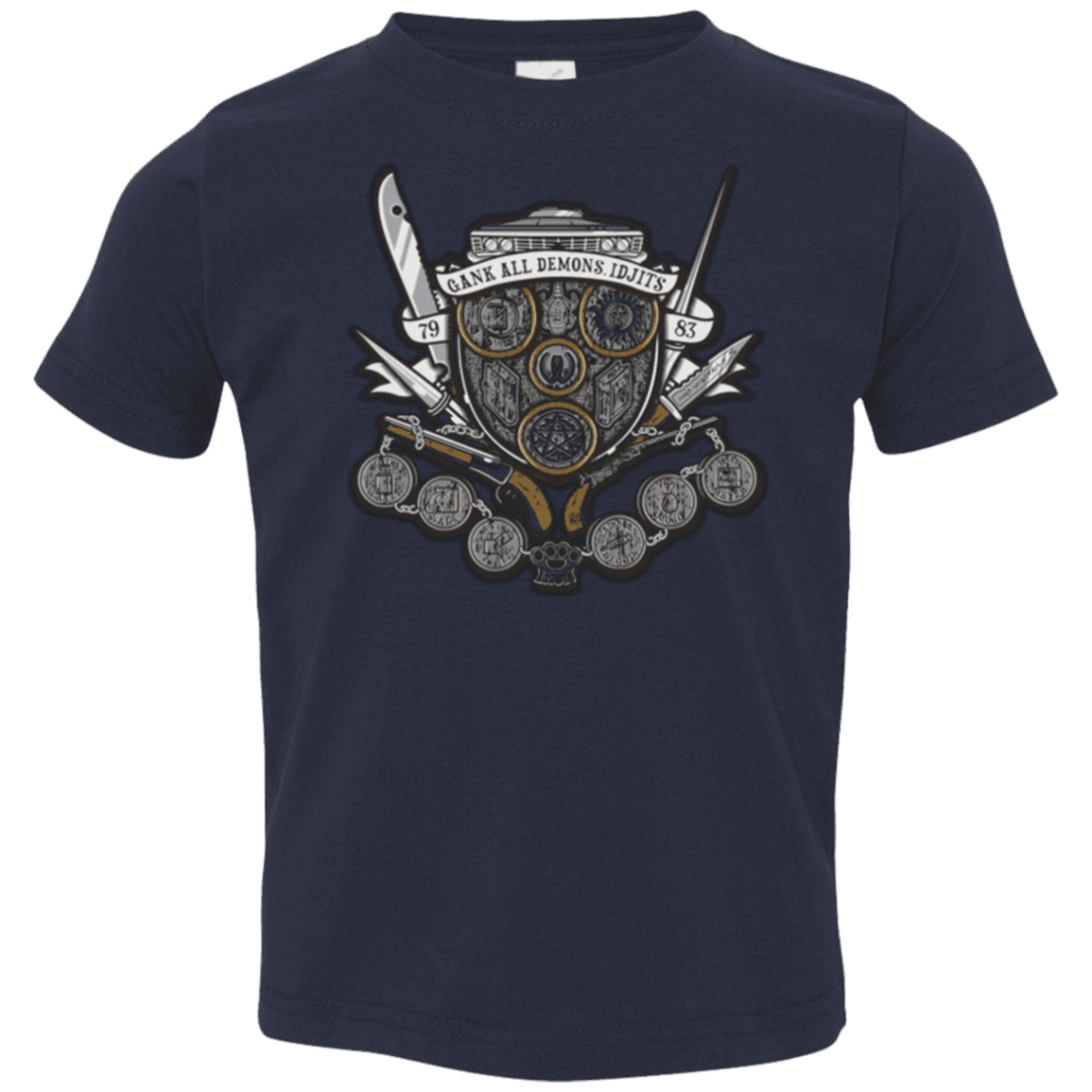 T-Shirts Navy / 2T Winchester's Crest Toddler Premium T-Shirt