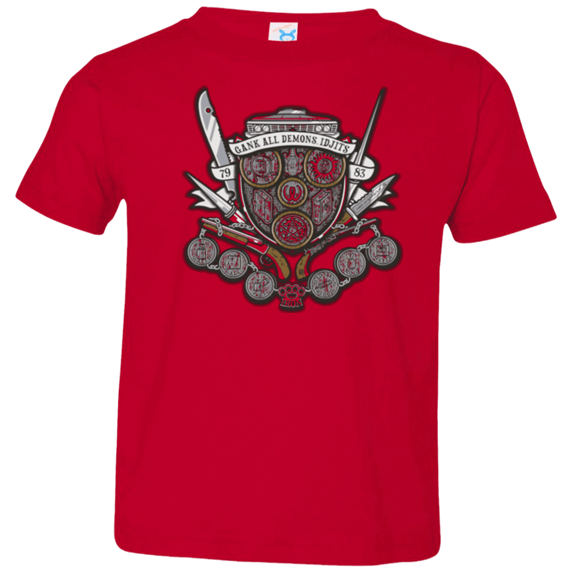 T-Shirts Red / 2T Winchester's Crest Toddler Premium T-Shirt