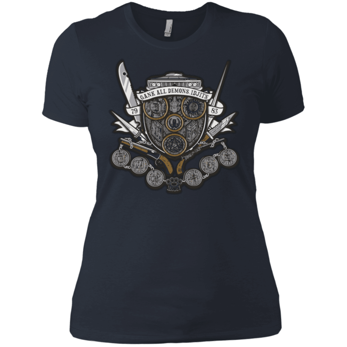 T-Shirts Indigo / X-Small Winchester's Crest Women's Premium T-Shirt