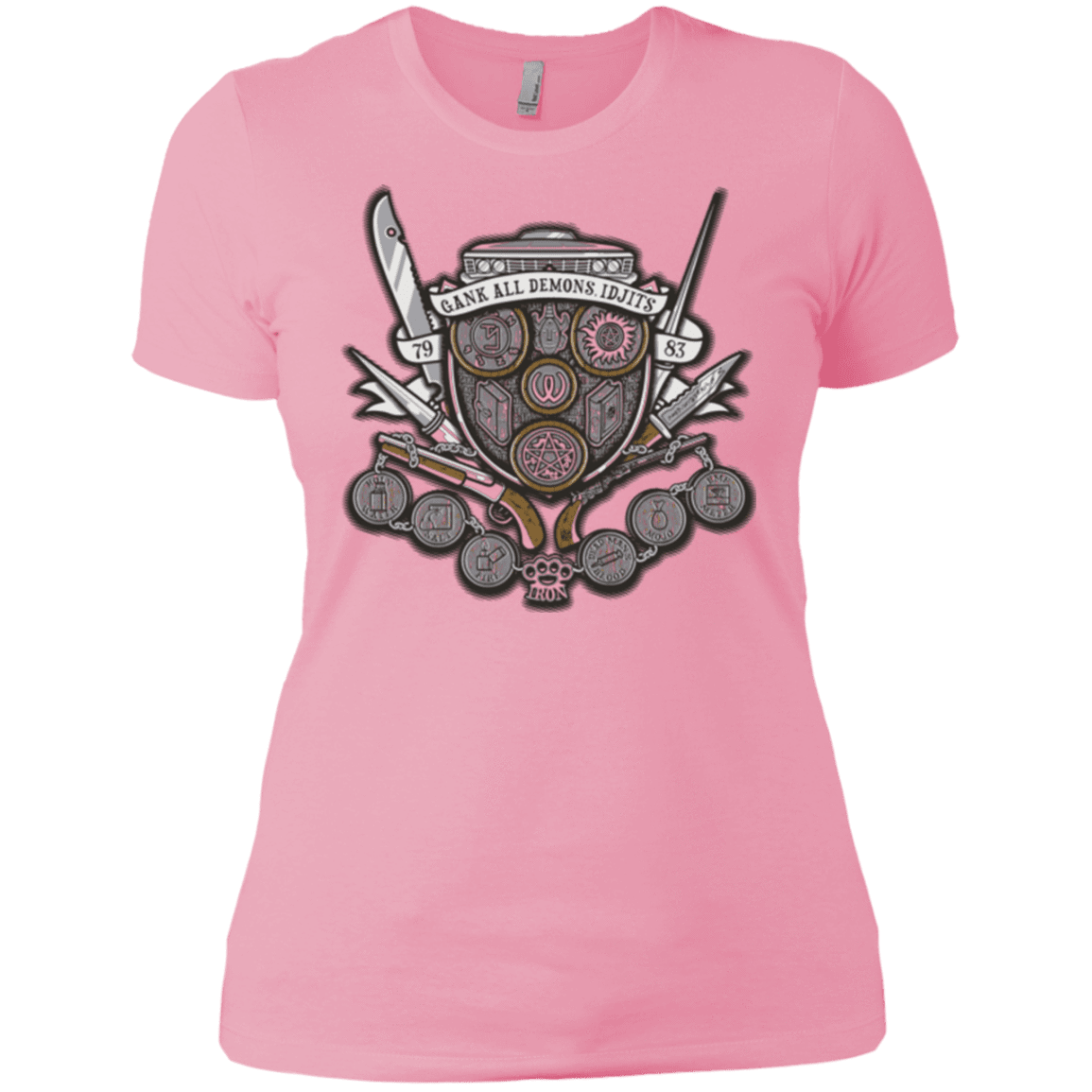 T-Shirts Light Pink / X-Small Winchester's Crest Women's Premium T-Shirt