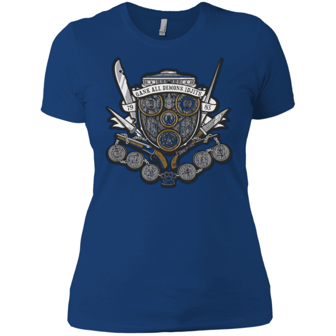 T-Shirts Royal / X-Small Winchester's Crest Women's Premium T-Shirt