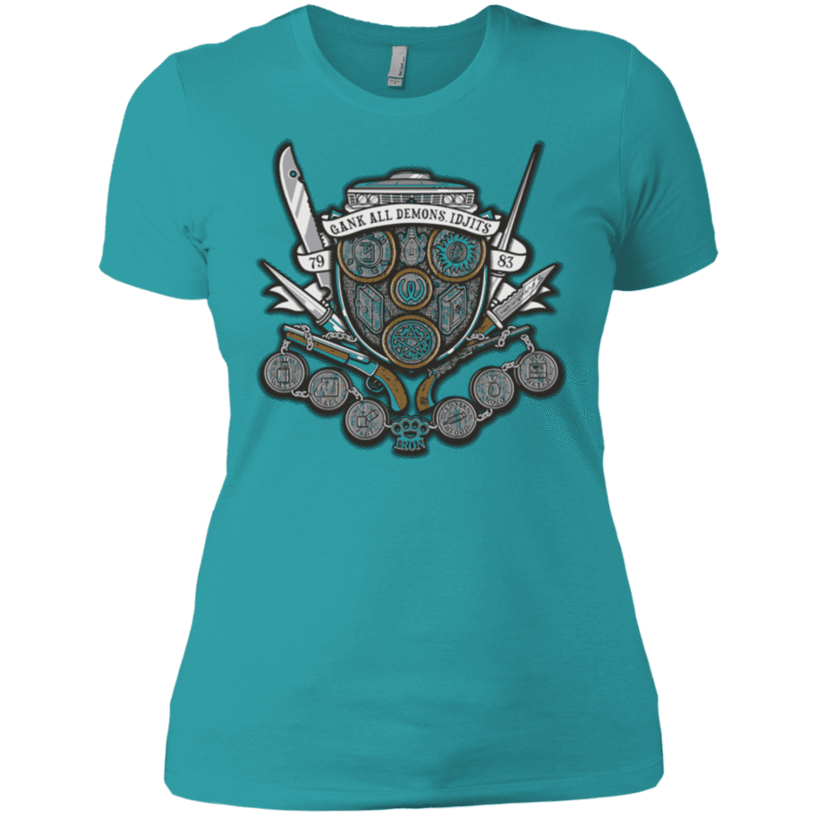 T-Shirts Tahiti Blue / X-Small Winchester's Crest Women's Premium T-Shirt