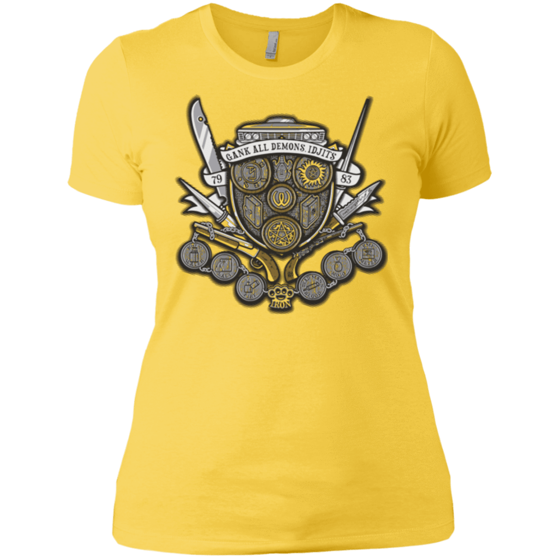 T-Shirts Vibrant Yellow / X-Small Winchester's Crest Women's Premium T-Shirt
