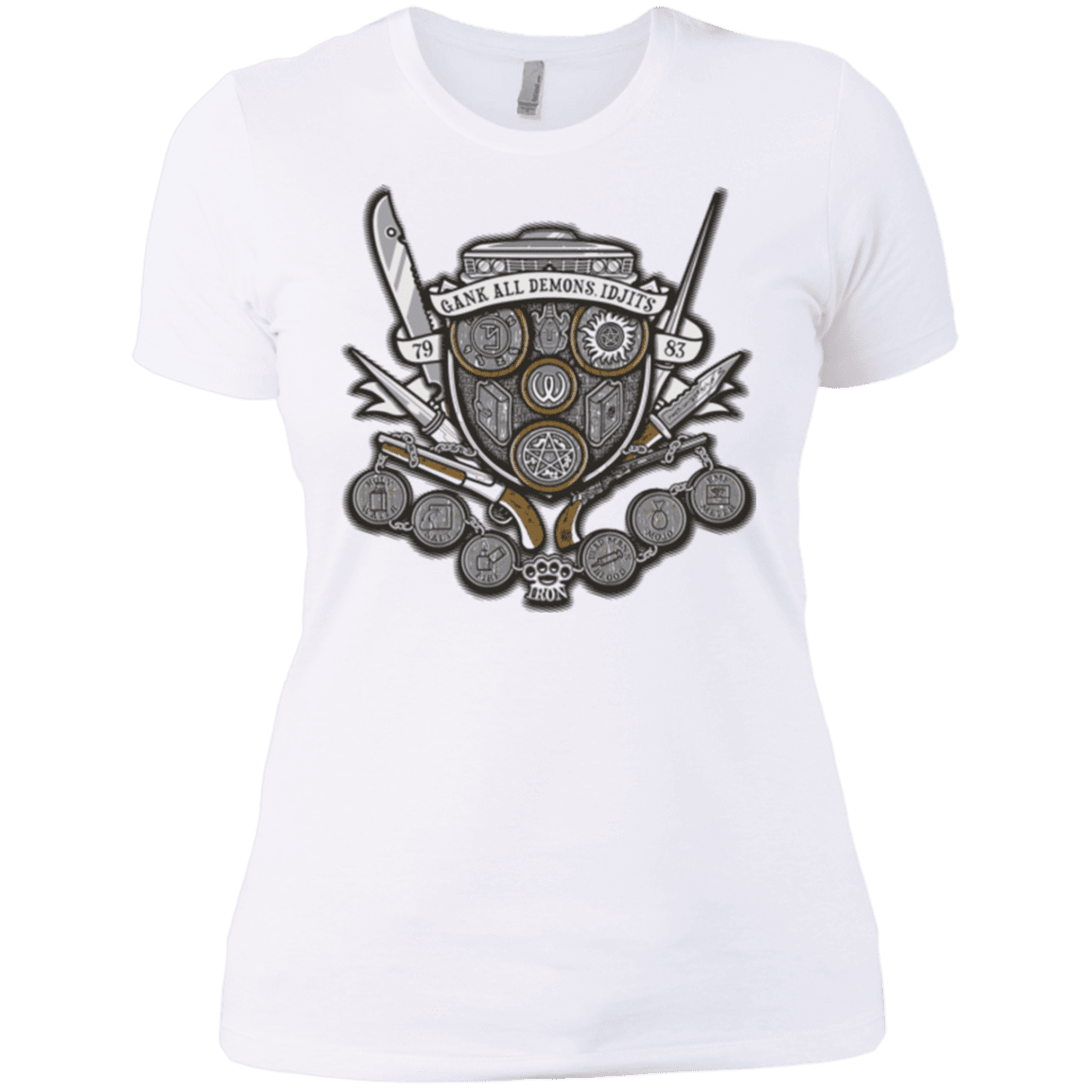 T-Shirts White / X-Small Winchester's Crest Women's Premium T-Shirt