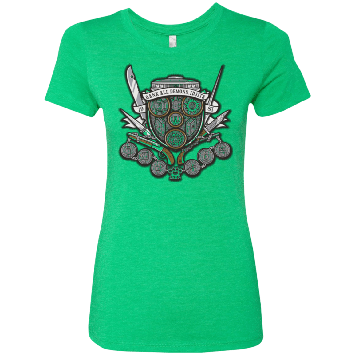 T-Shirts Envy / Small Winchester's Crest Women's Triblend T-Shirt