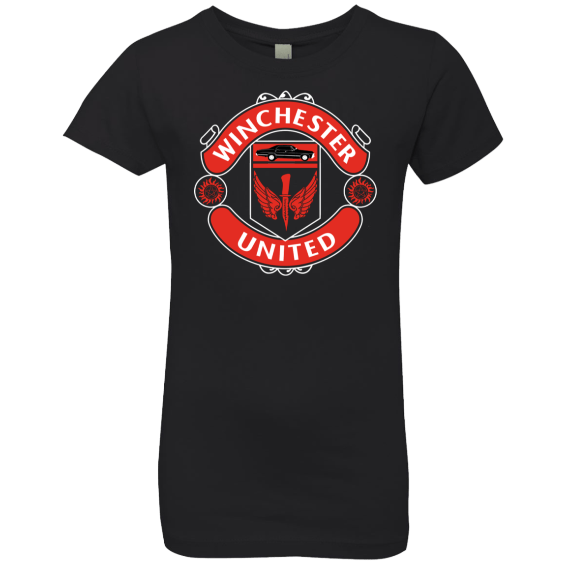 T-Shirts Black / YXS Winchester United Girls Premium T-Shirt