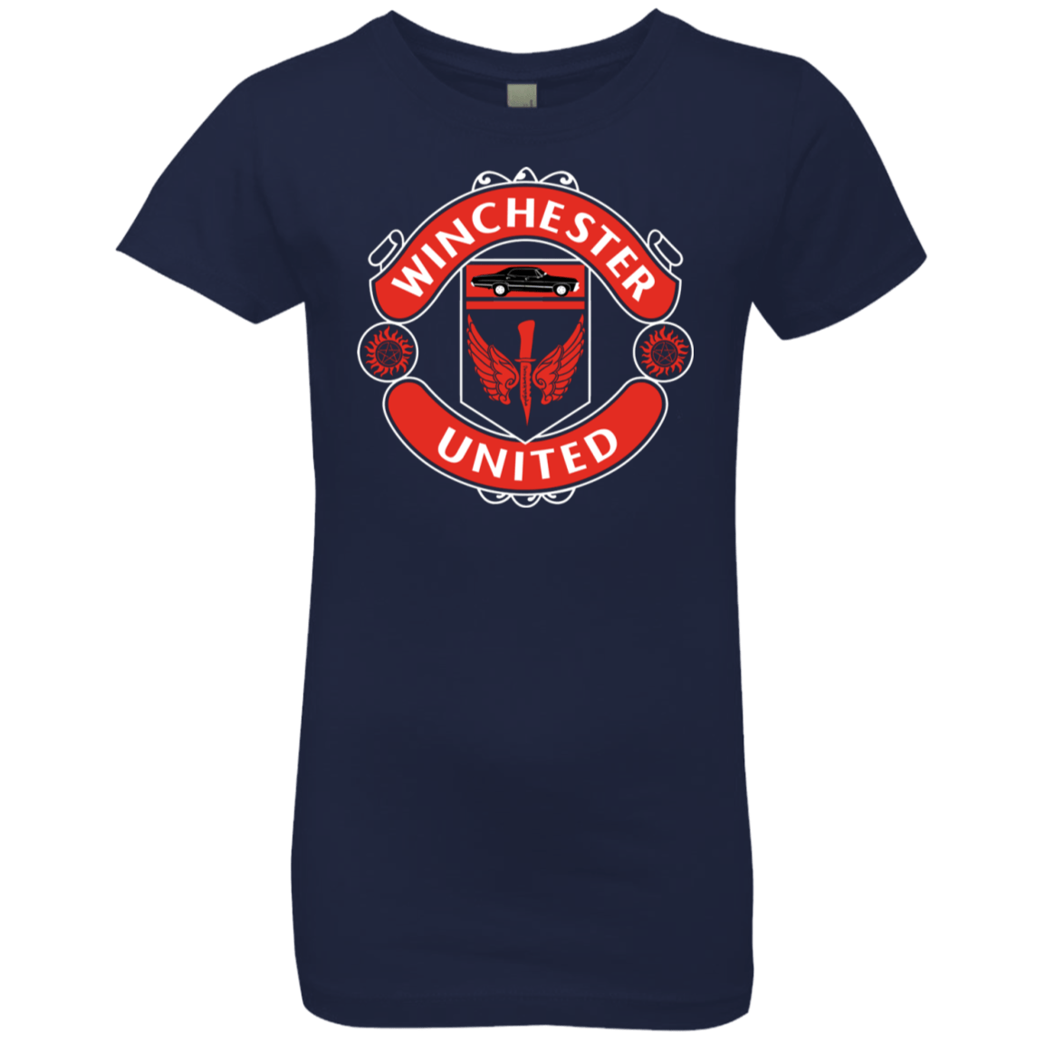 T-Shirts Midnight Navy / YXS Winchester United Girls Premium T-Shirt
