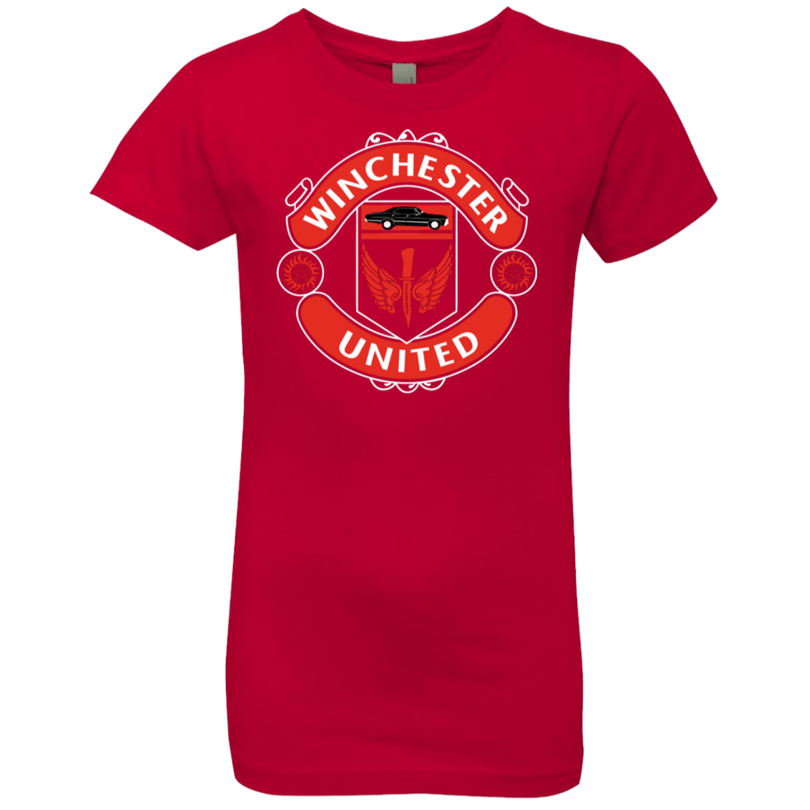 T-Shirts Red / YXS Winchester United Girls Premium T-Shirt