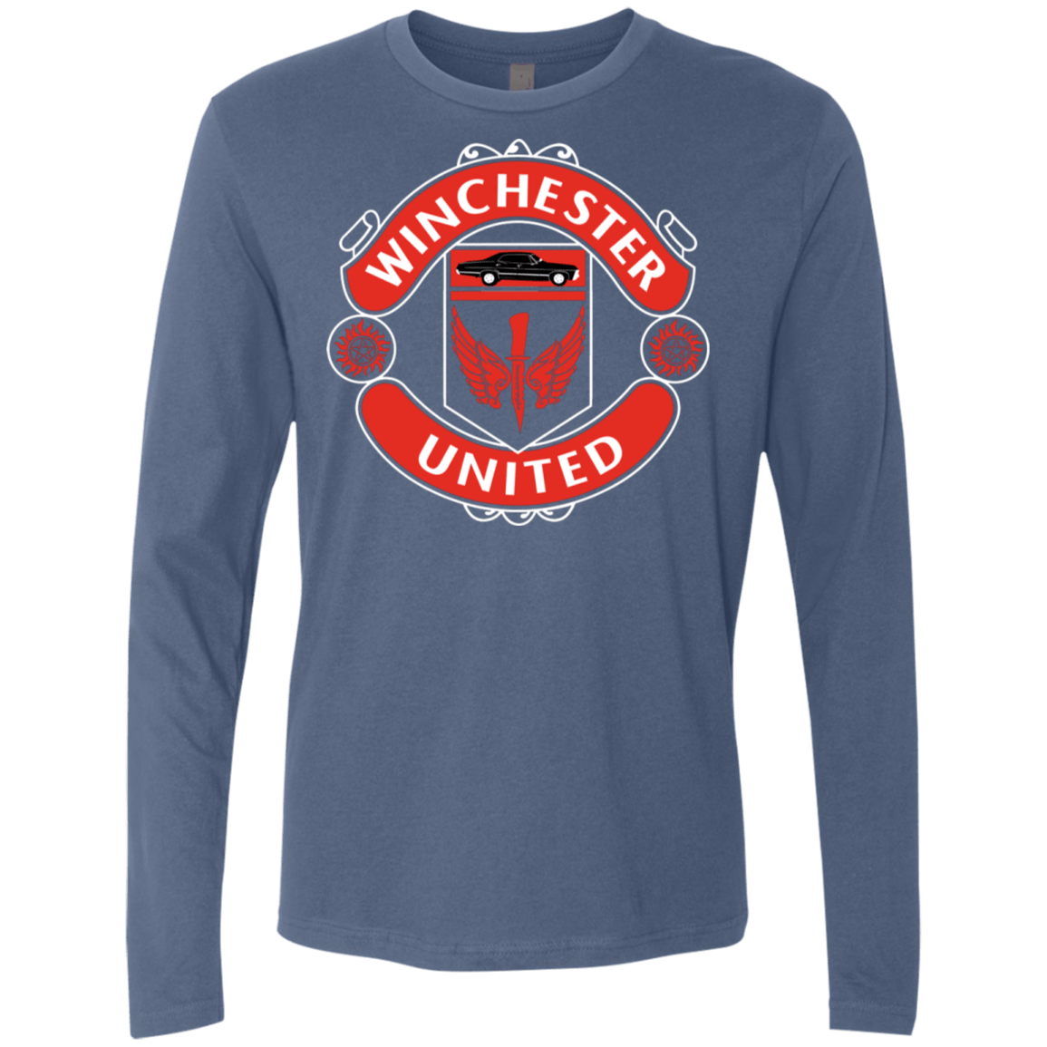 T-Shirts Indigo / S Winchester United Men's Premium Long Sleeve