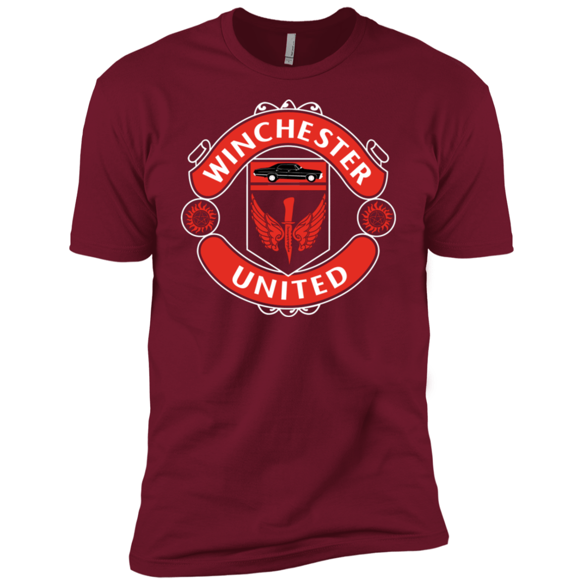 T-Shirts Cardinal / X-Small Winchester United Men's Premium T-Shirt