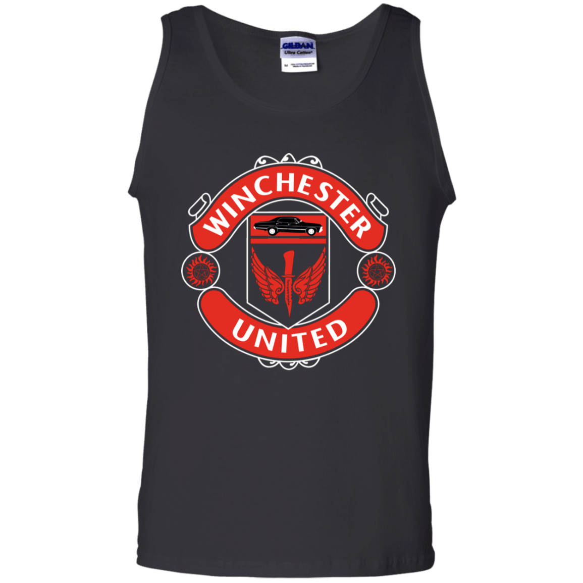 T-Shirts Black / S Winchester United Men's Tank Top