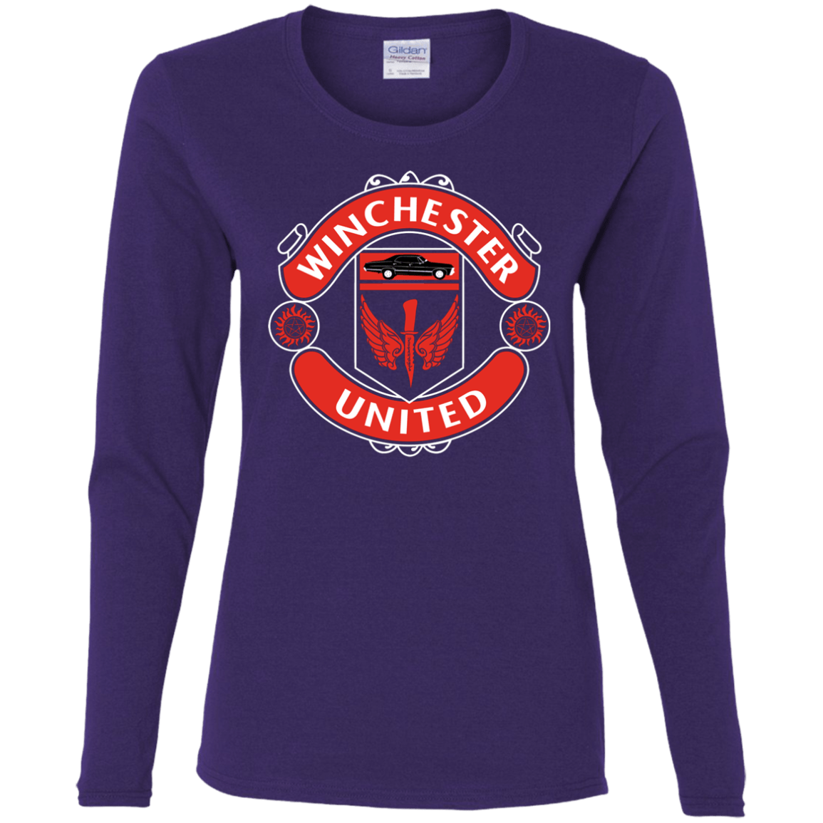 T-Shirts Purple / S Winchester United Women's Long Sleeve T-Shirt