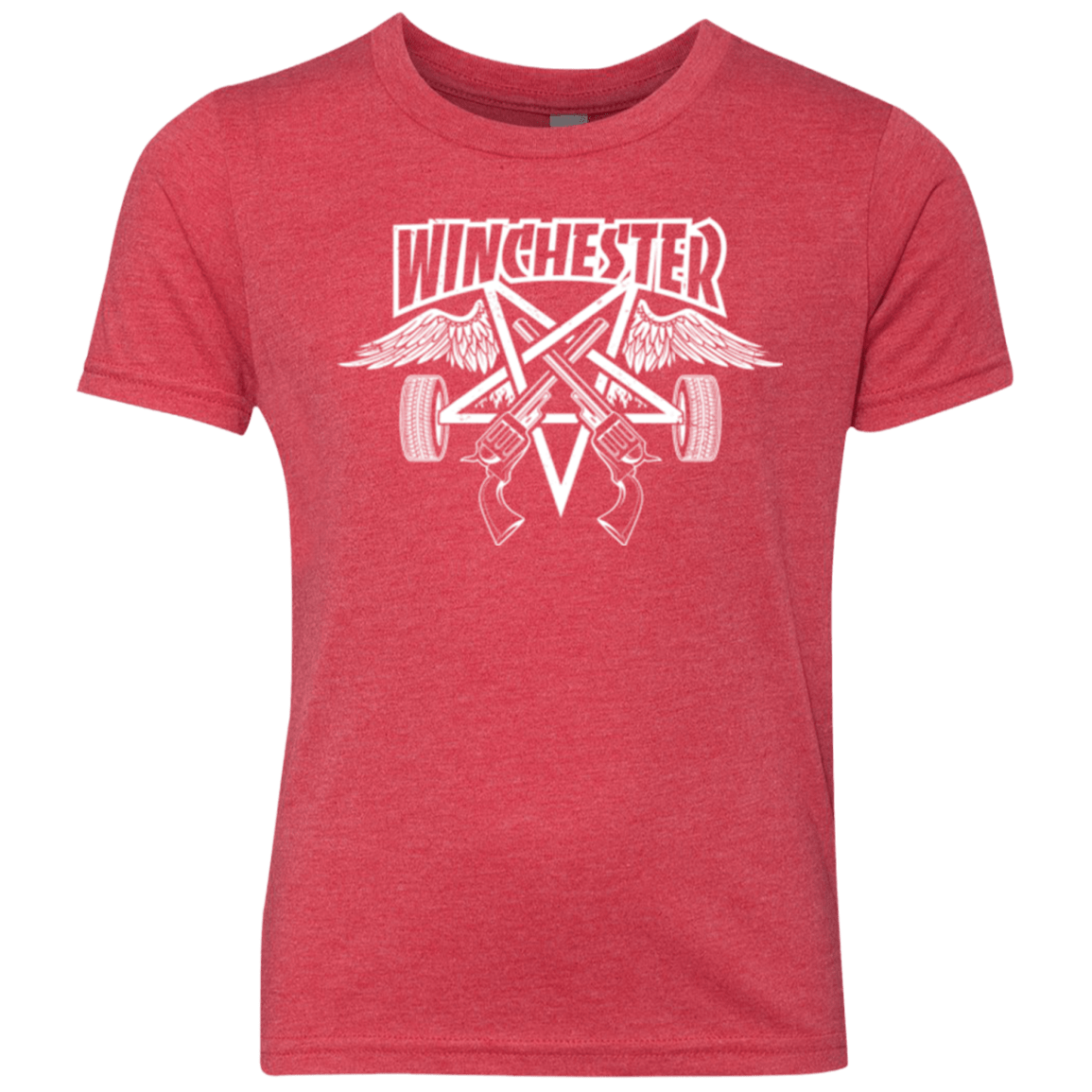 T-Shirts Vintage Red / YXS WINCHESTER Youth Triblend T-Shirt
