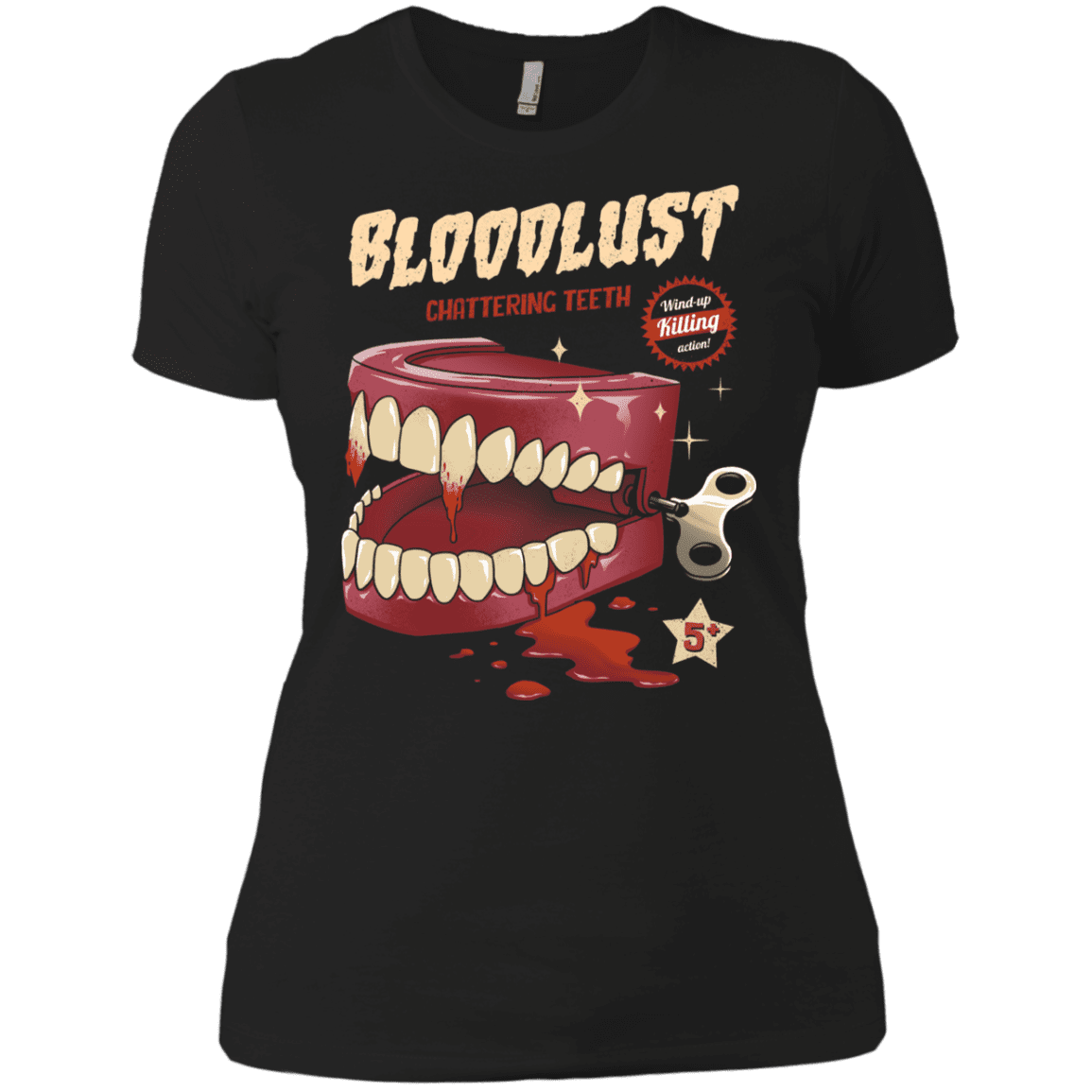 T-Shirts Black / X-Small Wind-Up Killer Teeth Women's Premium T-Shirt