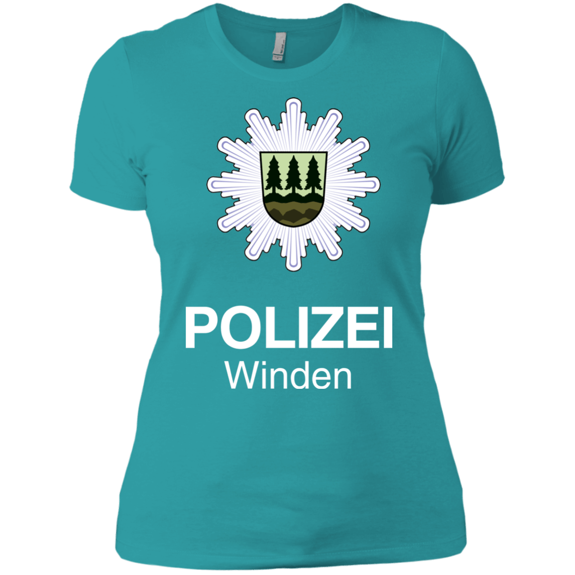 T-Shirts Tahiti Blue / X-Small Winden Polizei Women's Premium T-Shirt