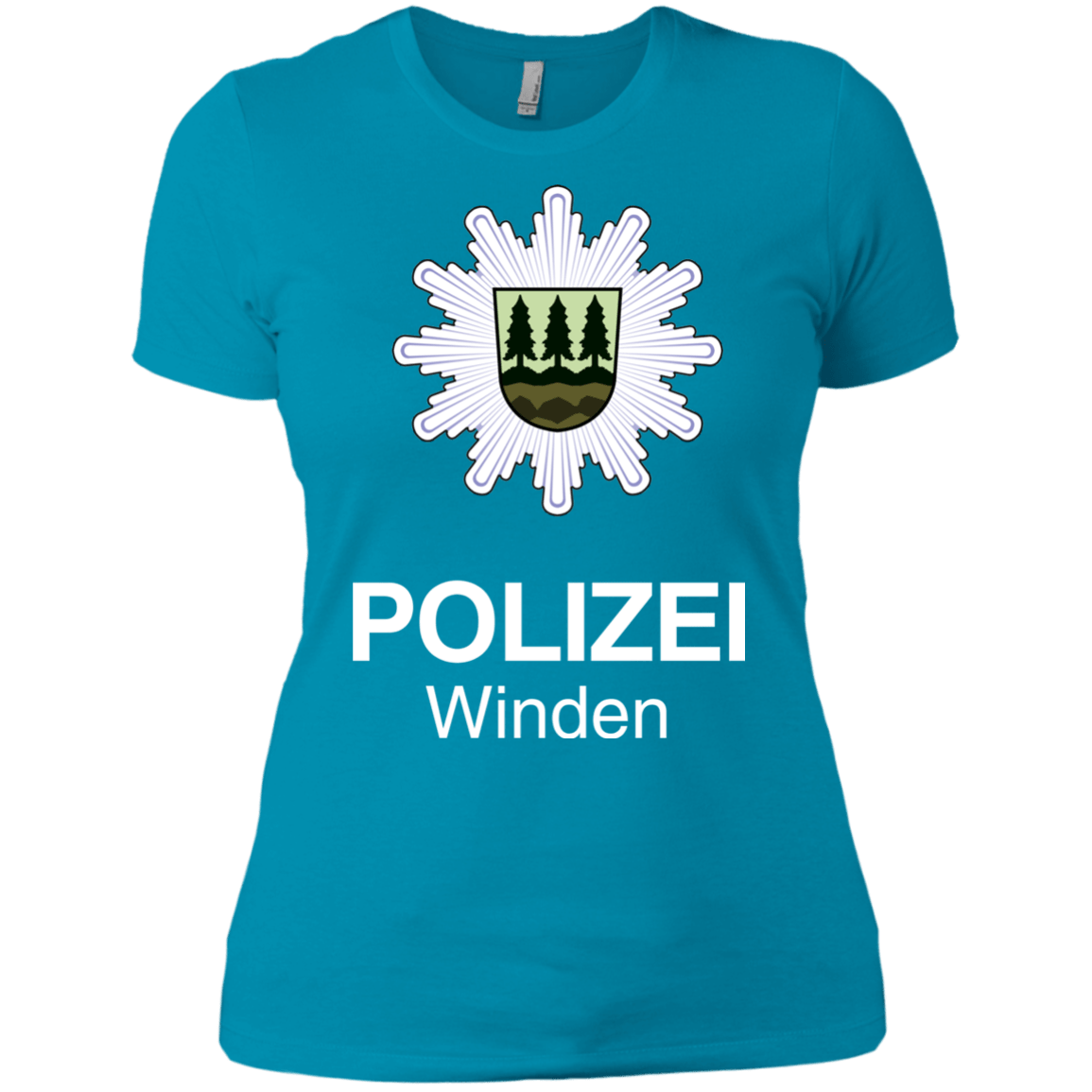 T-Shirts Turquoise / X-Small Winden Polizei Women's Premium T-Shirt