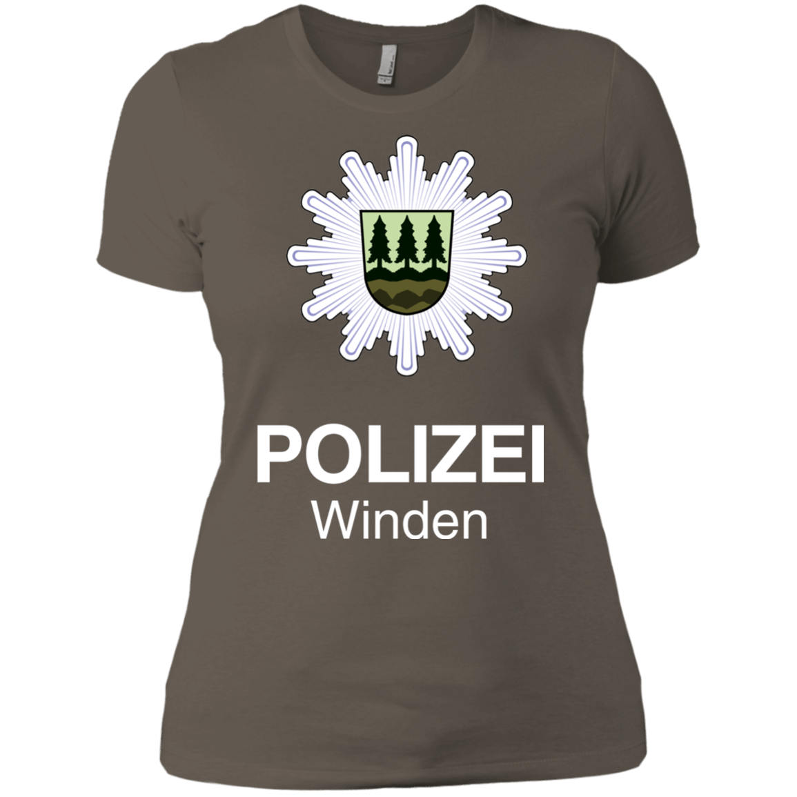 T-Shirts Warm Grey / X-Small Winden Polizei Women's Premium T-Shirt
