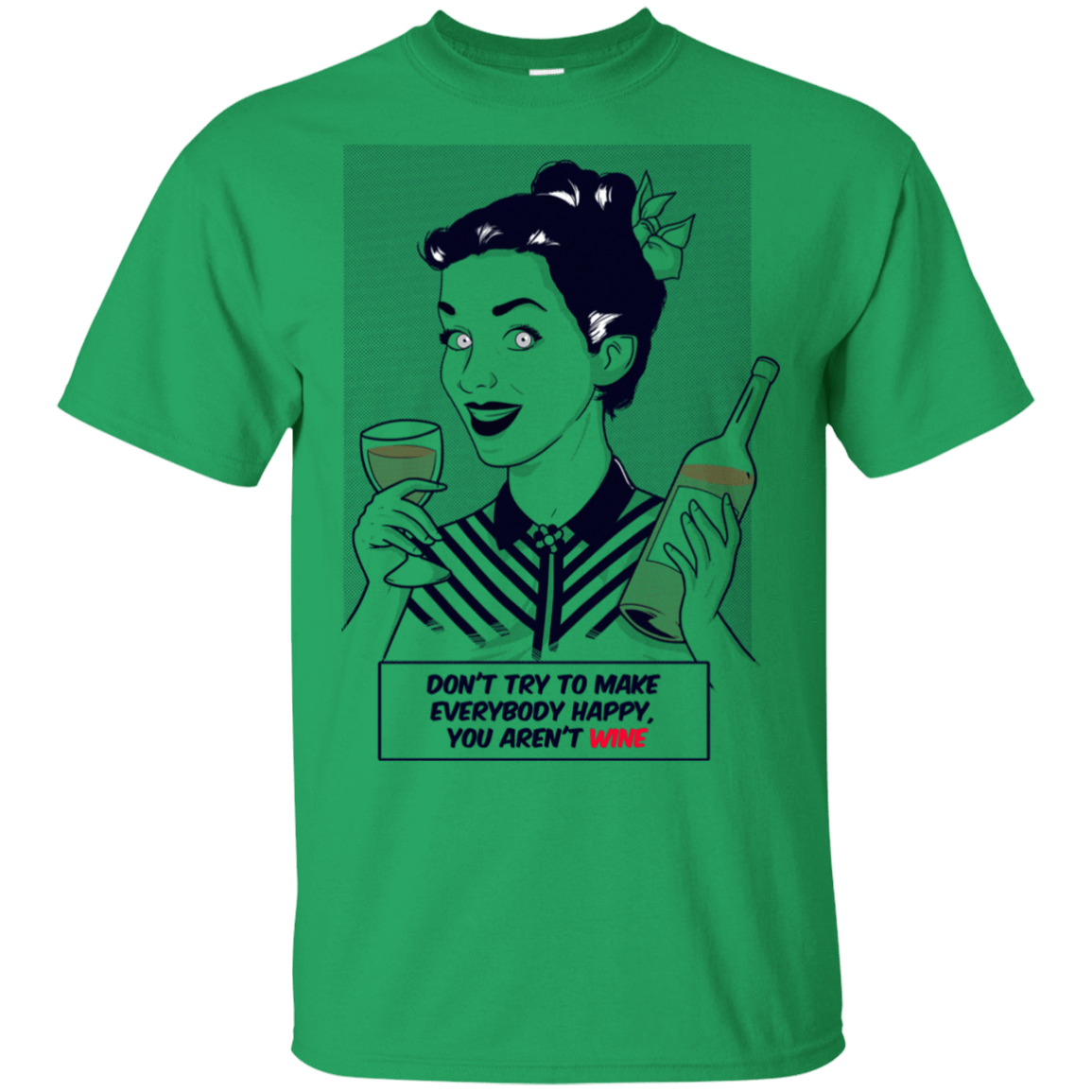 T-Shirts Irish Green / S Wine T-Shirt