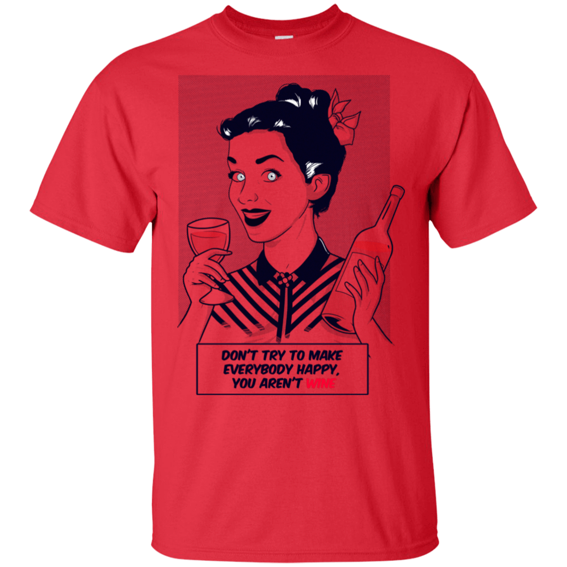 T-Shirts Red / S Wine T-Shirt