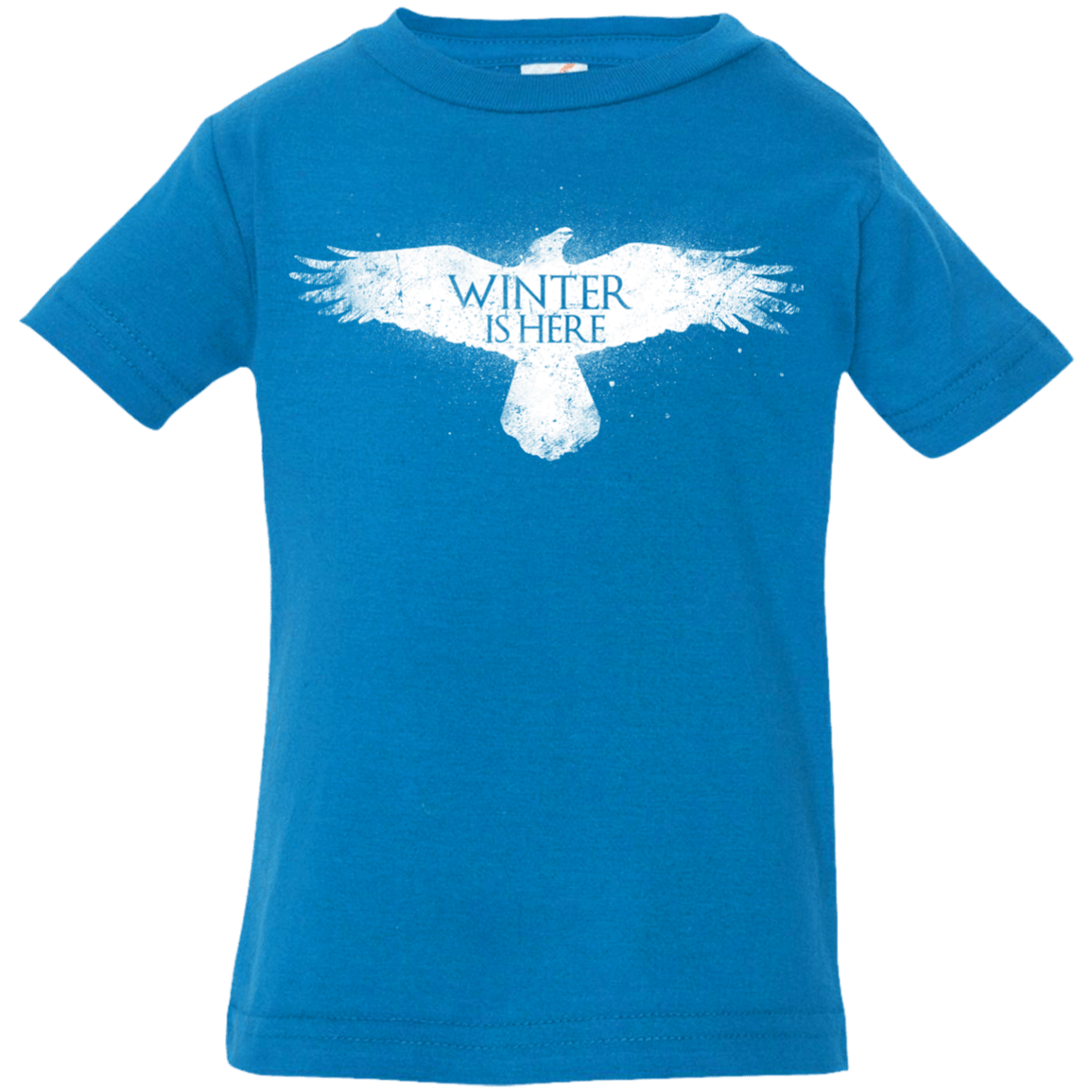 T-Shirts Cobalt / 6 Months Winter is here Infant Premium T-Shirt