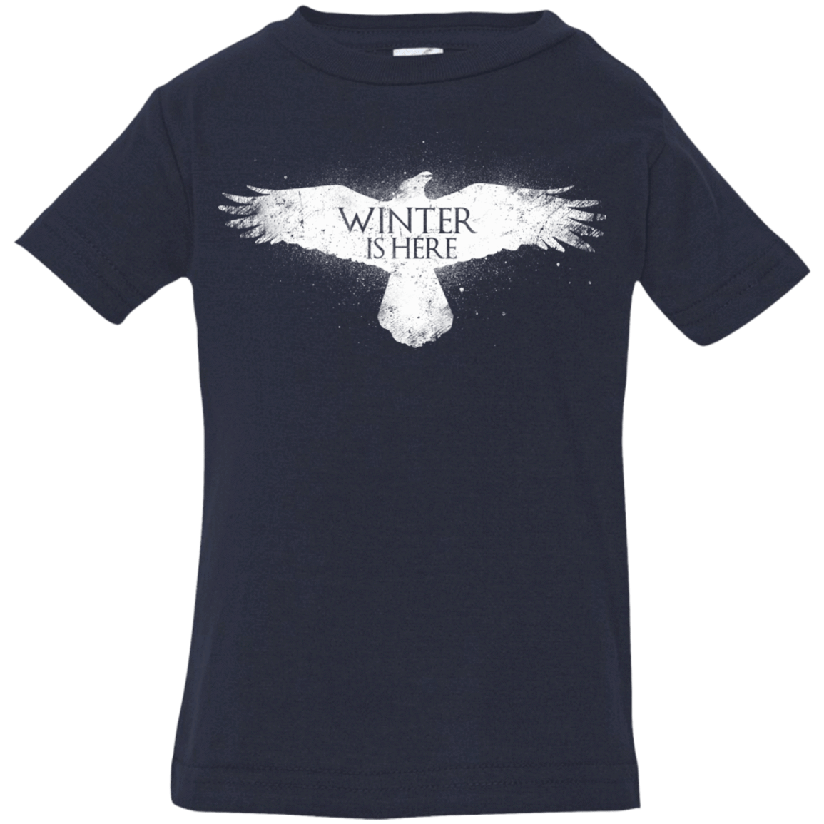 T-Shirts Navy / 6 Months Winter is here Infant Premium T-Shirt