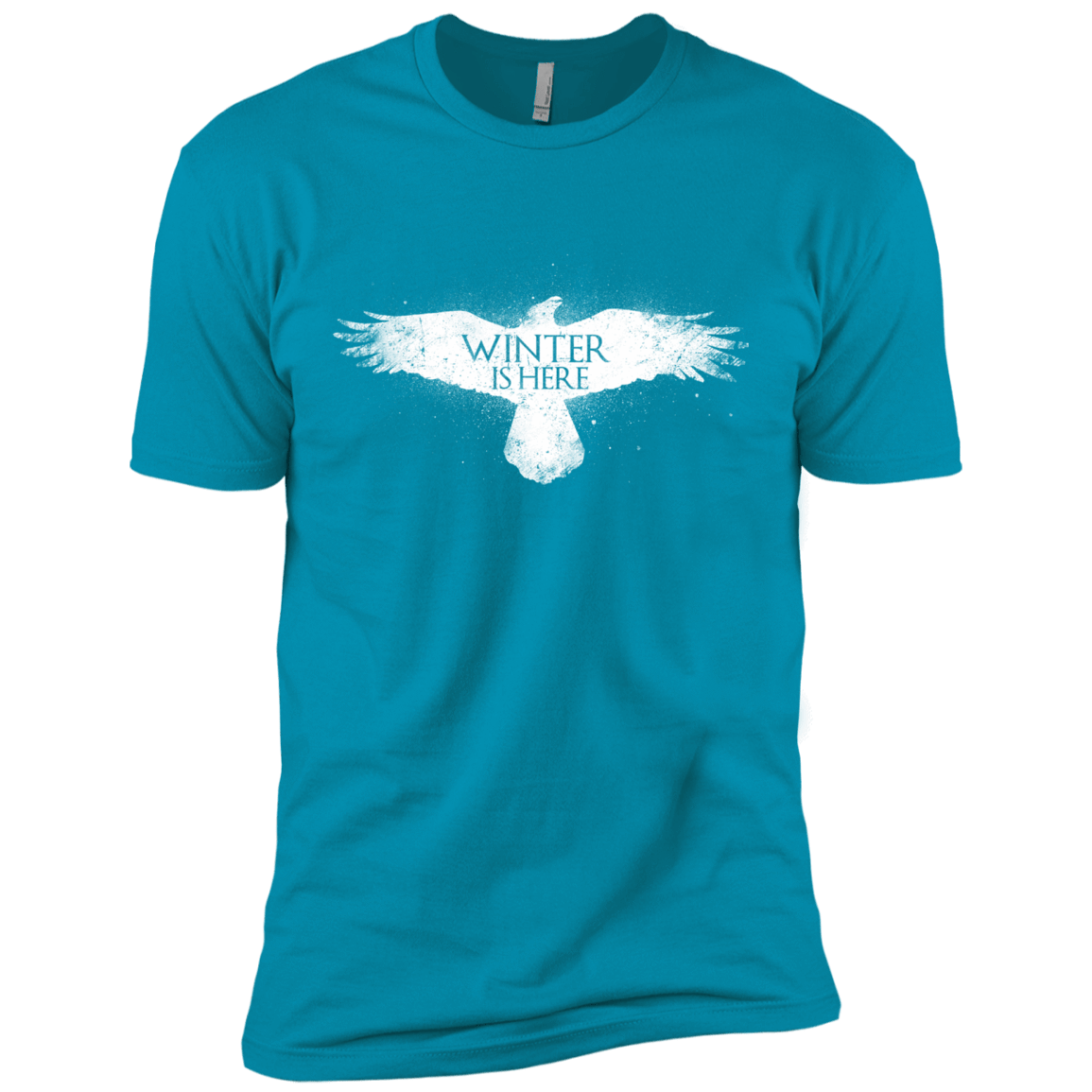 T-Shirts Turquoise / X-Small Winter is here Men's Premium T-Shirt