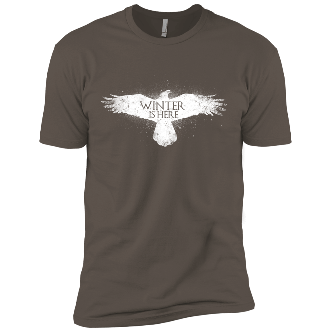 T-Shirts Warm Grey / X-Small Winter is here Men's Premium T-Shirt