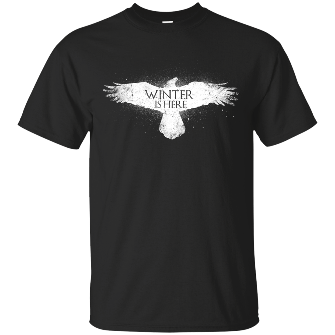 T-Shirts Black / Small Winter is here T-Shirt