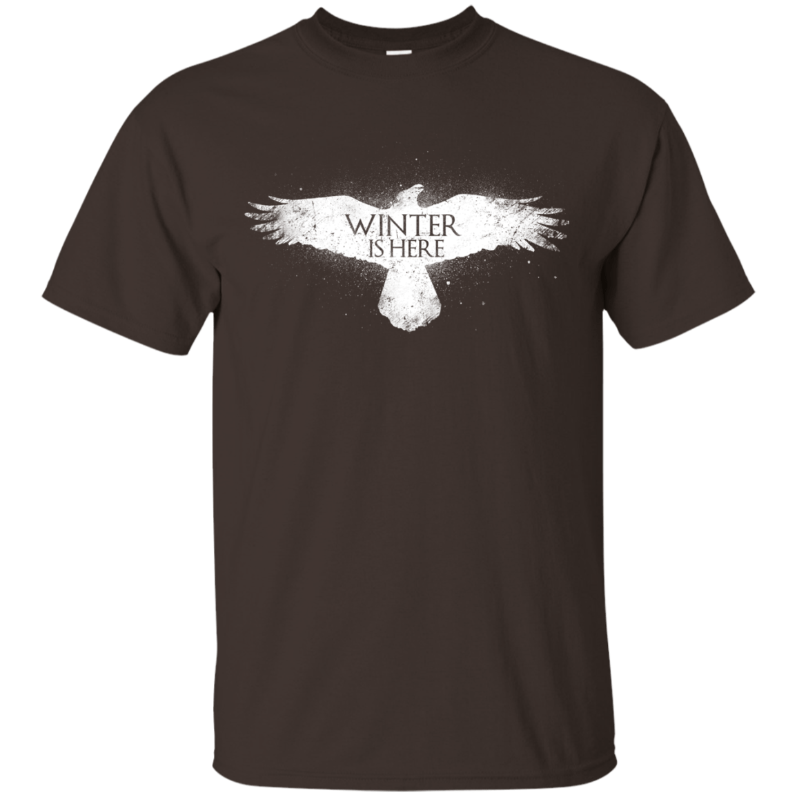 T-Shirts Dark Chocolate / Small Winter is here T-Shirt