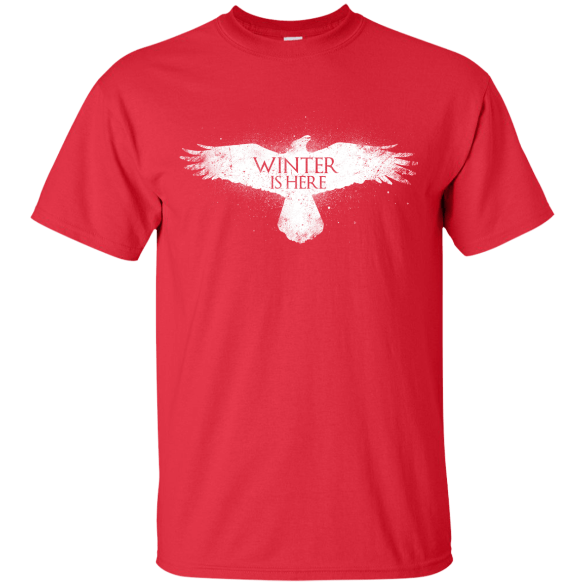 T-Shirts Red / Small Winter is here T-Shirt