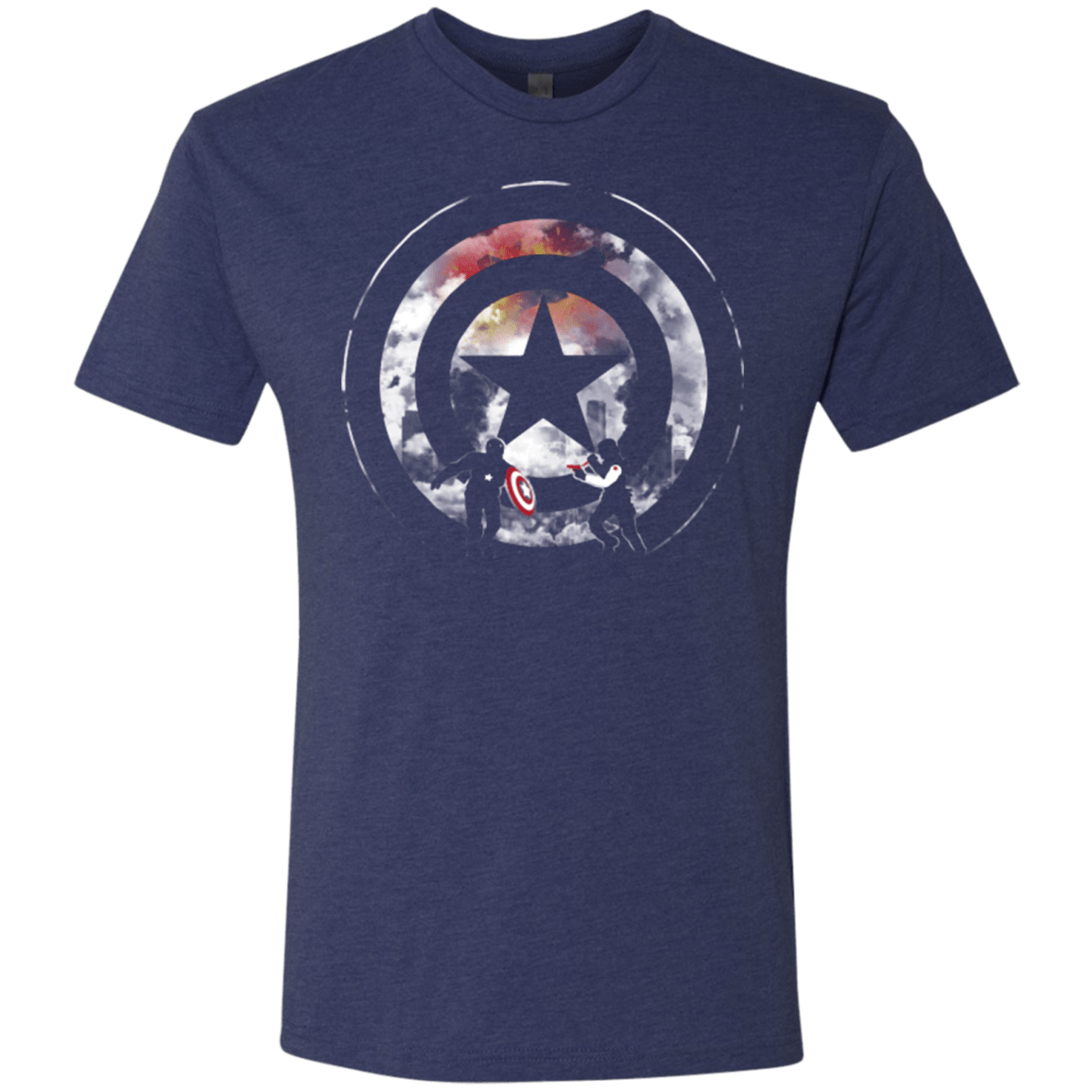 T-Shirts Vintage Navy / Small Winter VS America Men's Triblend T-Shirt