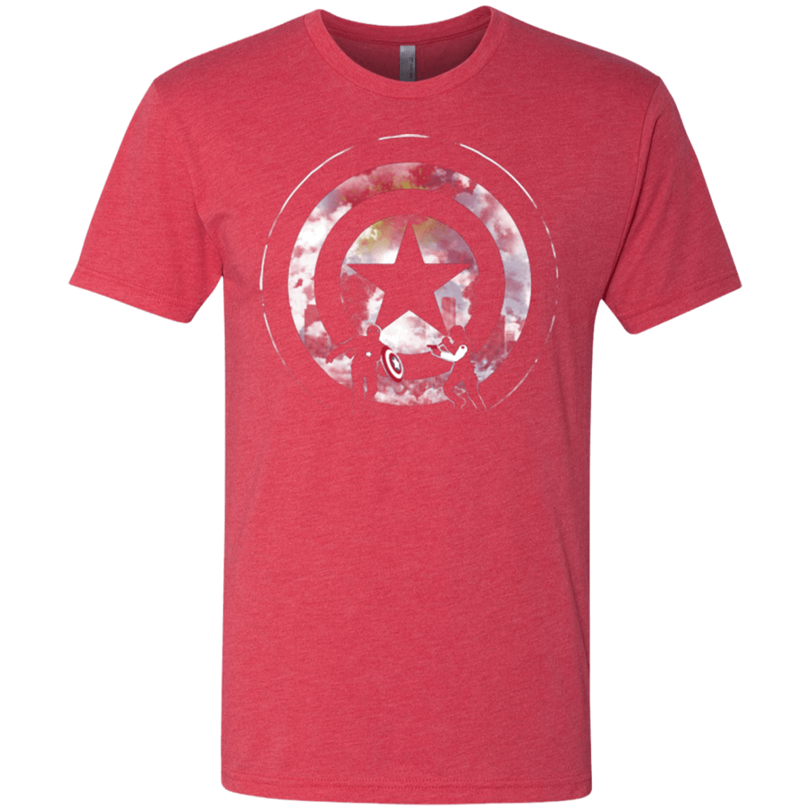 T-Shirts Vintage Red / Small Winter VS America Men's Triblend T-Shirt