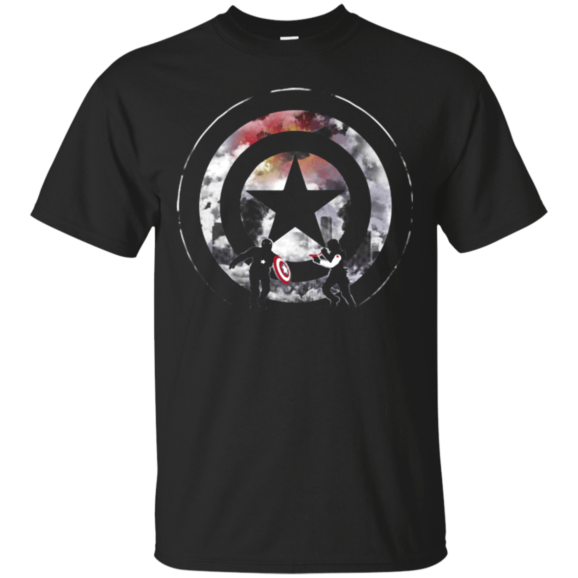 T-Shirts Black / Small Winter VS America T-Shirt