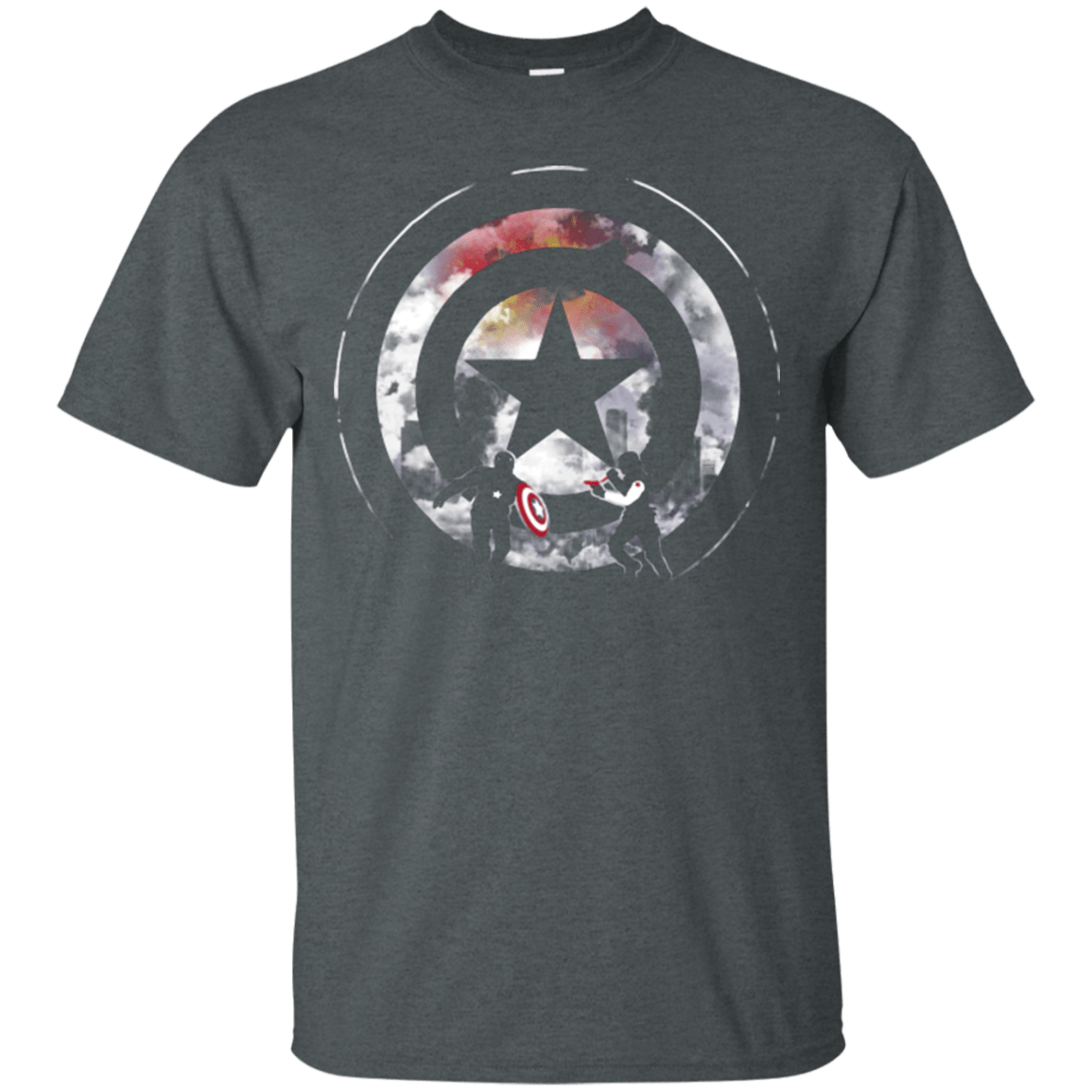 T-Shirts Dark Heather / Small Winter VS America T-Shirt