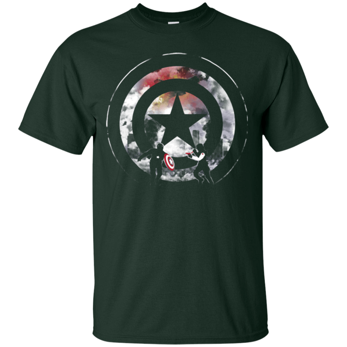 T-Shirts Forest Green / Small Winter VS America T-Shirt