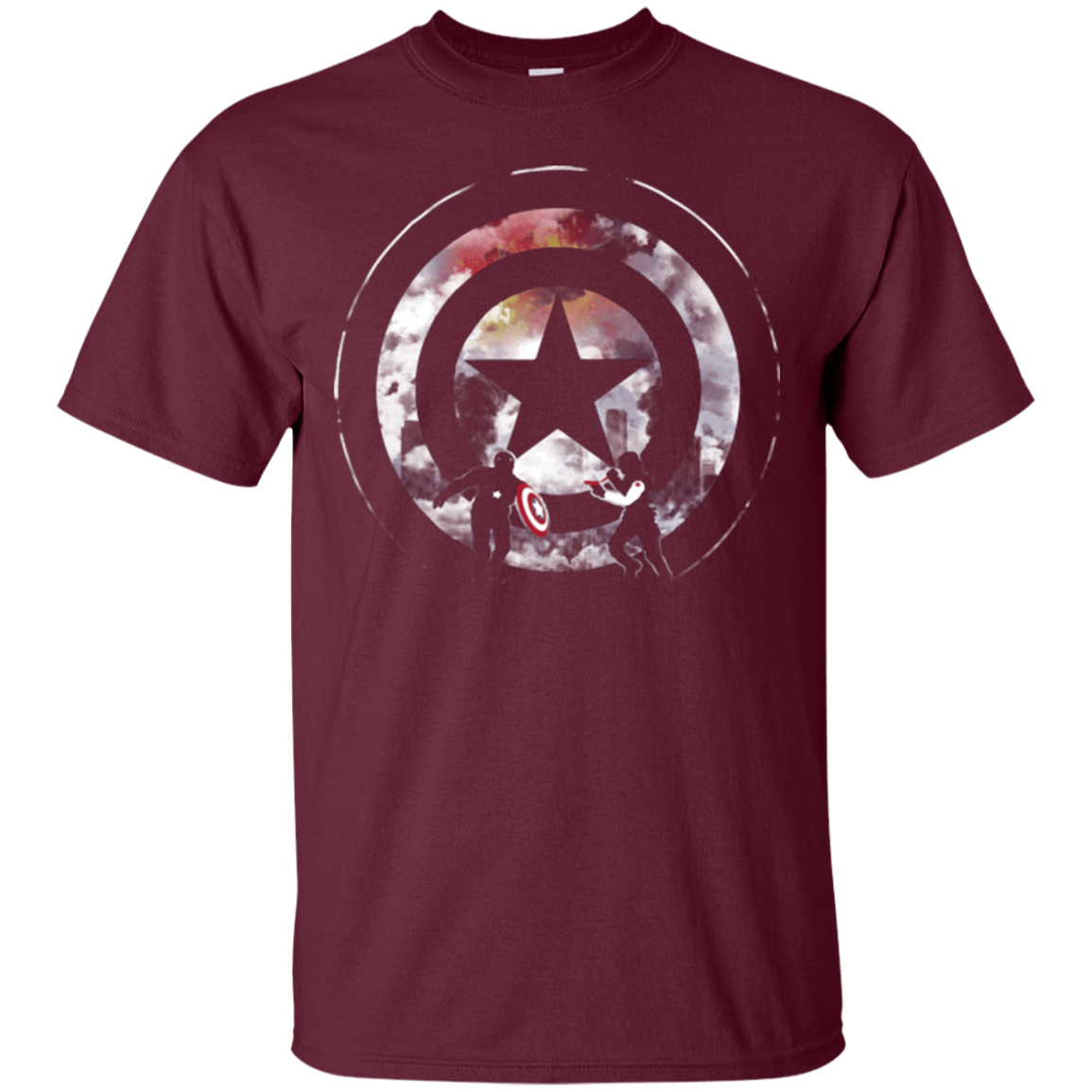 T-Shirts Maroon / Small Winter VS America T-Shirt