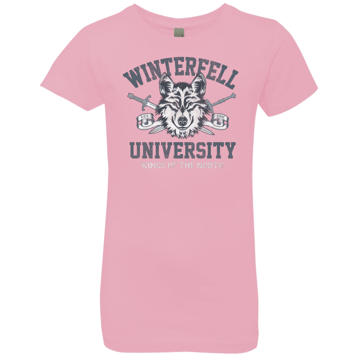 T-Shirts Light Pink / YXS Winterfell U Girls Premium T-Shirt