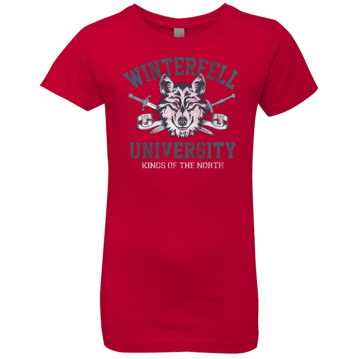 T-Shirts Red / YXS Winterfell U Girls Premium T-Shirt