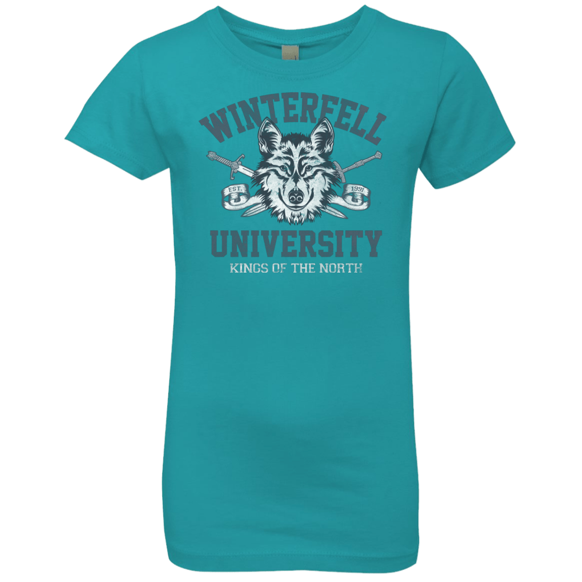T-Shirts Tahiti Blue / YXS Winterfell U Girls Premium T-Shirt