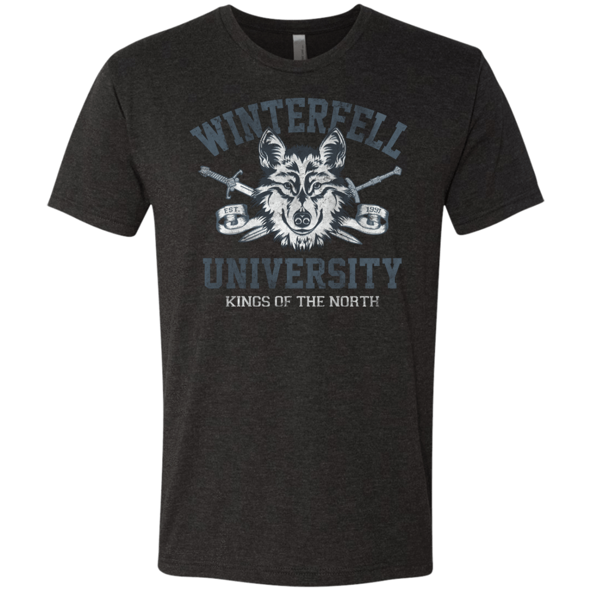 T-Shirts Vintage Black / Small Winterfell U Men's Triblend T-Shirt