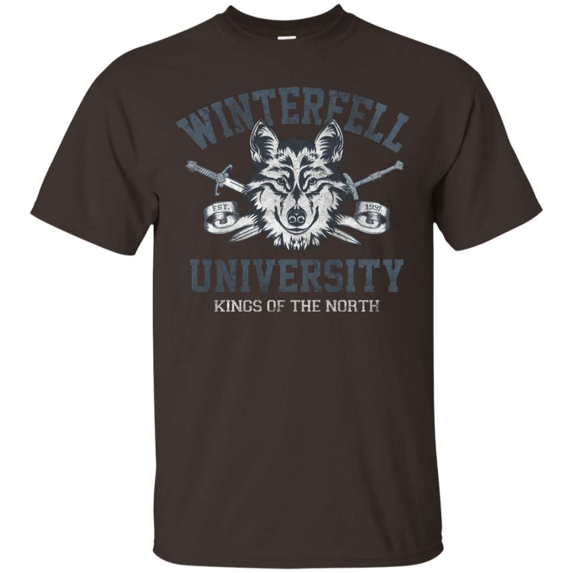 T-Shirts Dark Chocolate / Small Winterfell U T-Shirt