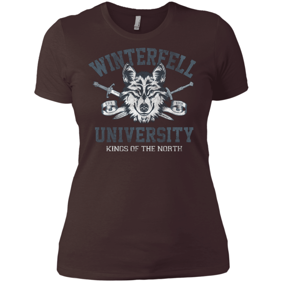 T-Shirts Dark Chocolate / X-Small Winterfell U Women's Premium T-Shirt